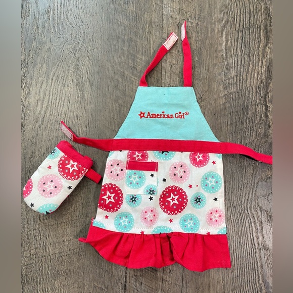 American Girl Other - American Girl Williams Sonoma Apron & Mitt